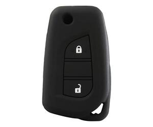 TYPE-4 ΚΑΛΥΜΜΑ ΚΛΕΙΔΙΩΝ ΣΙΛΙΚΟΝΗΣ (ΜΑΥΡΟ) ΓΙΑ CITROEN/TOYOTA  - 1 ΤΕΜ.