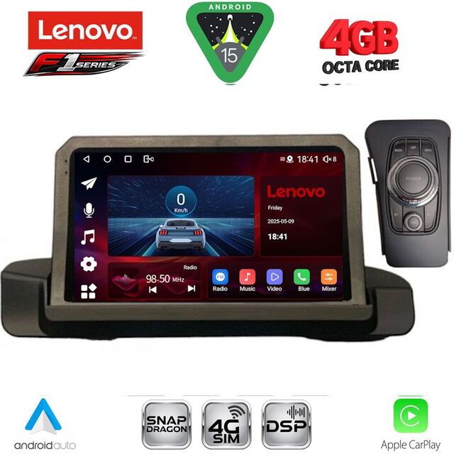LENOVO SSQ 9044_CPA (9inc) MULTIMEDIA TABLET for BMW S.3 (E90-91-92) mod. 2005-2012