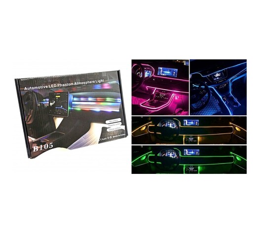 LED RGB ΔΙΑΚΟΣΜΗΤΙΚΗ ΤΑΙΝΙΑ ΑΥΤΟΚΙΝΗΤΟΥ XD-2475