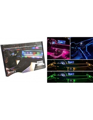LED RGB ΔΙΑΚΟΣΜΗΤΙΚΗ ΤΑΙΝΙΑ ΑΥΤΟΚΙΝΗΤΟΥ XD-2475