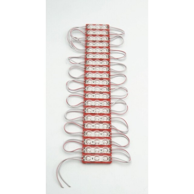 LED MODULE ΑΛΥΣΙΔΑ ΚΟΚΚΙΝΟ ΧΡΩΜΑ ΑΔΙΑΒΡΟΧΑ 12V 20ΤΜΧ AC-LI-0433