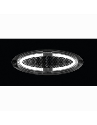 ΦΩΣ ΟΓΚΟΥ 4LED ΛΕΥΚΟ SMD 12/24V 124mm 1ΤΕΜ.