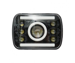 LED ΠΡΟΒΟΛΕΑΣ 7'' ΓΙΑ JEEP ΜΕ ΒΥΣΜΑ Η4 SY-0805