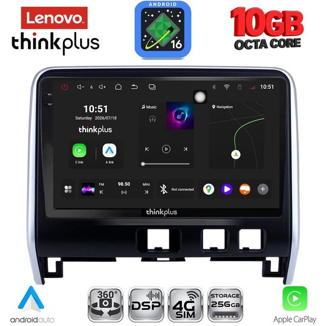LENOVO LTM 11471_3B_CPA (10inc) MULTIMEDIA TABLET for NISSAN SERENA mod. 2016-2022