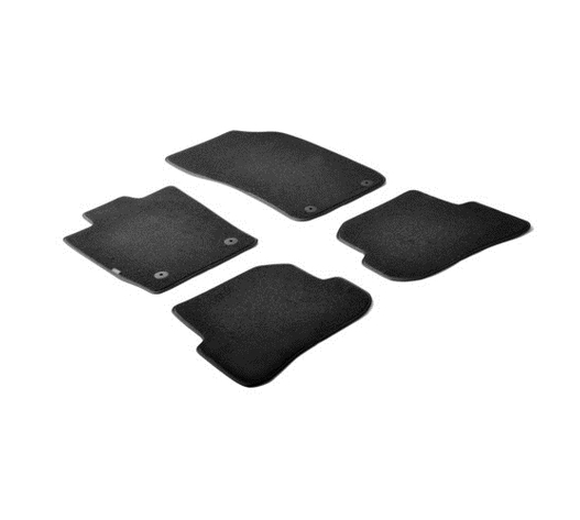 ΠΑΤΑΚΙΑ EXECUTIVE ΜΟΚΕΤΑ ΓΙΑ AUDI A1 3D 09/2010-10/2018 / AUDI A1 Sportback 5D 02/2012-10/2018 ΣΕ ΜΑΥΡΟ ΧΡΩΜΑ ΜΕ ΚΟΥΜΠΩΜΑΤΑ LAMPA - 4 ΤΕΜ.