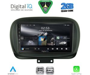DIGITAL IQ RSD 1134_CPA (9inc) MULTIMEDIA TABLET for FIAT 500Χ mod. 2014-2024