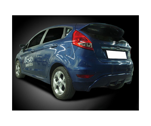 ΠΙΣΩ DIFFUSER ΠΛAΣΤΙΚΟ ΓΙΑ FORD FIESTA 2008 - 2013 MOTORDROME