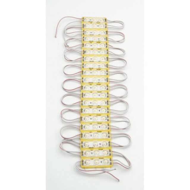 LED MODULE ΑΛΥΣΙΔΑ ΚΙΤΡΙΝΟ ΧΡΩΜΑ ΑΔΙΑΒΡΟΧΑ 12V 20ΤΜΧ AC-LI-0433