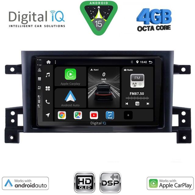 DIGITAL IQ BXF 16696_CPAA (9inc) MULTIMEDIA TABLET for SUZUKI GRAND VITARA mod. 2005-2015