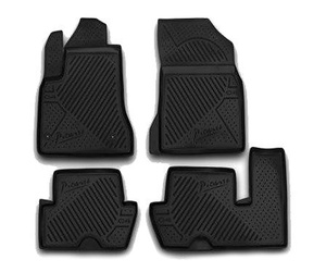 ΠΑΤΑΚΙΑ ΣΕ ΣΚΑΦΗ TPE ΛΑΣΤΙΧΟ ΓΙΑ CITROEN C4 PICASSO 5D 2006-2013  ΣΕ ΜΑΥΡΟ ΧΡΩΜΑ NOVLINE - 4 ΤΕΜ.