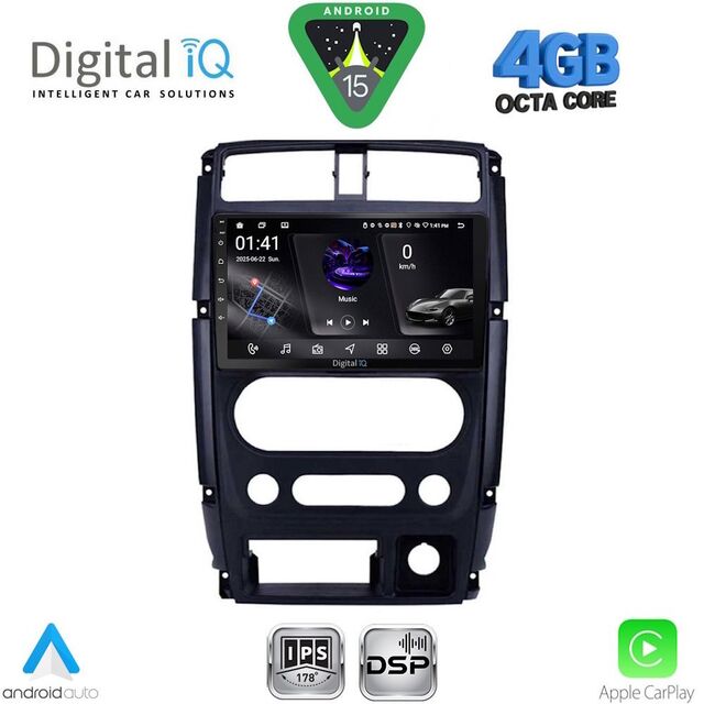 DIGITAL IQ RSG 6678_CPA (9inc) MULTIMEDIA TABLET for SUZUKI JIMNY mod. 2007-2017