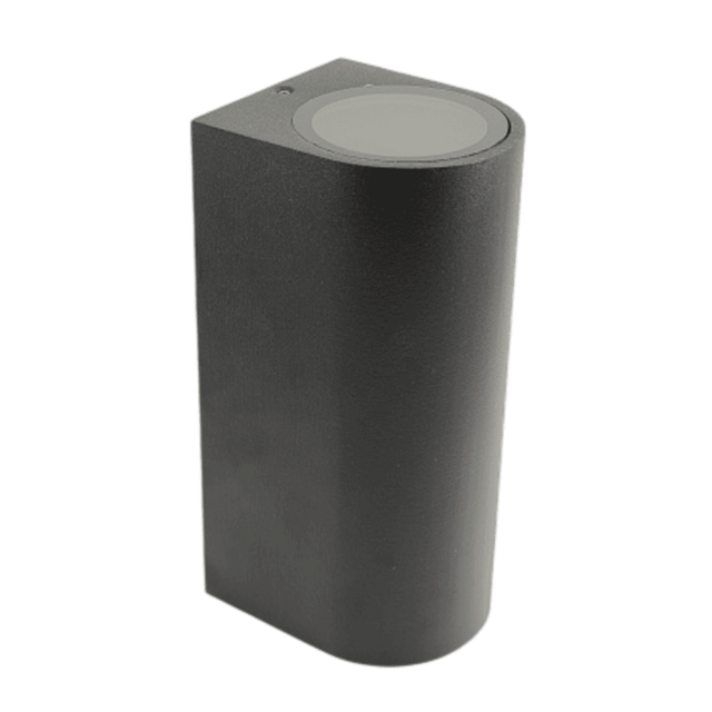 ΦΩΤΙΣΤΙΚΟ TOIXOY ΣΤΡΟΓΓΥΛΟ ΜΑΥΡΟ ΧΡΩΜΑ 25W  RH-06035