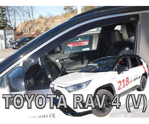 ΑΝΕΜΟΘΡΑΥΣΤΕΣ ΓΙΑ TOYOTA RAV4 V 5D 2019+ / SUZUKI ACROSS 5D 2020+ ΖΕΥΓΑΡΙ ΑΠΟ ΕΥΚΑΜΠΤΟ ΦΙΜΕ ΠΛΑΣΤΙΚΟ HEKO - 2 ΤΕΜ.