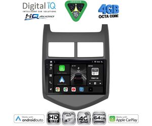 DIGITAL IQ BXK 19074_CPAA (9inc) MULTIMEDIA TABLET for CHEVROLET AVEO mod. 2011-2014