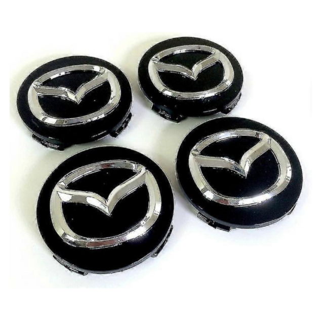 Τάπες για κέντρο ζάντας μαύρες - Mazda