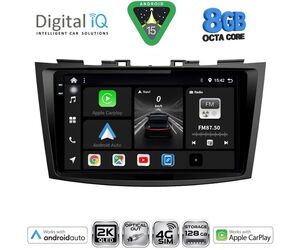 DIGITAL IQ BXK 20685_CPAA (9inc) MULTIMEDIA TABLET for SUZUKI SWIFT mod. 2011-2016
