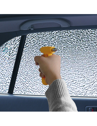 Lampa - Θραύστης Τζαμιού με Κοπτικό Ζώνης 2 σε 1 Emergency Escape Tool σε Κίτρινο Χρώμα - 1 Τεμ. (L4807.0)