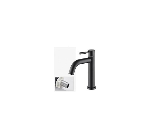 ΒΡΥΣΗ ΜΑΥΡΟ ΜΑΤ 19cm ΚΡΥΑΣ ΡΟΗΣ ZS-5930
