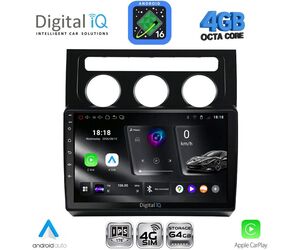 DIGITAL IQ RTG 6767CL_CPA (10inc) MULTIMEDIA TABLET for VW TOURAN mod. 2003-2010 with CLIMA