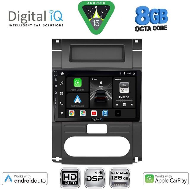 DIGITAL IQ BXF 7477_CPAA (10inc) MULTIMEDIA TABLET for NISSAN XTRAIL mod. 2007-2013