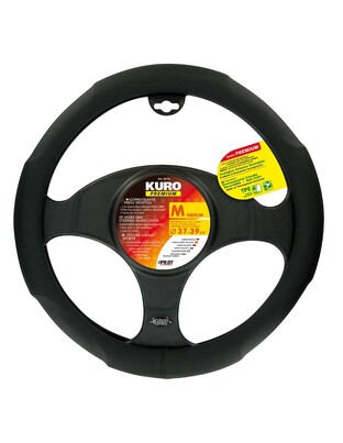 ΚΑΛΥΜΜΑ ΤΙΜΟΝΙΟΥ KURO PREMIUM M 37/39 cm ΜΑΥΡΟ ΑΠΟ ΑΟΣΜΟ, ΜΗ ΤΟΞΙΚΟ, ΟΙΚΟΛΟΓΙΚΟ ΚΑΙ ΑΝΑΚΥΚΛΩΣΙΜΟ ΔΙΑΤΡΗΤΟ TPE ΘΕΡΜΟΠΛΑΣΤΙΚΟ ΕΛΑΣΤΟΜΕΡΕΣ LAMPA - 1 ΤΕΜ.