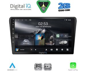 DIGITAL IQ RSD 1704BL_CPA (9inc) MULTIMEDIA TABLET for TOYOTA AVENSIS (T25) mod. 2003-2009 (BLACK)