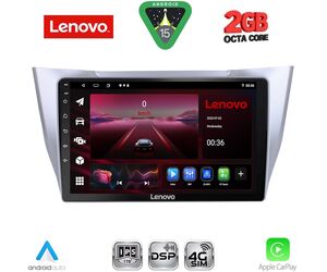 LENOVO LVF 5345SL_CPA (10inc) MULTIMEDIA TABLET for LEXUS RX 300 – 400 mod. 2003-2008