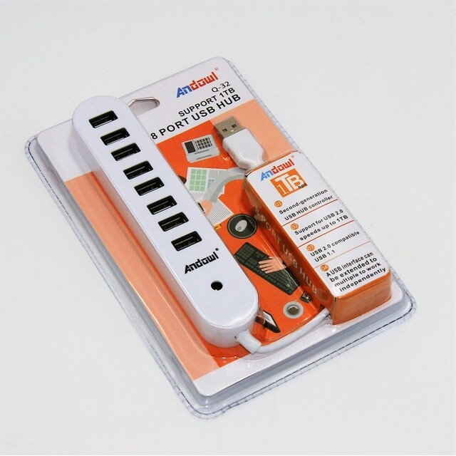 USB HUB 8 ΘΕΣΕΩΝ ANDOWL Q-32