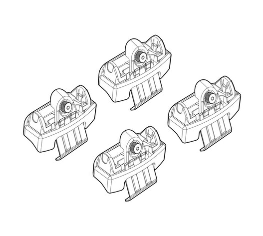 ΑΚΡΑ ΓΙΑ ΜΠΑΡΕΣ NORDRIVE ΓΙΑ HONDA CIVIC 4/5D 03/17+ KIT
