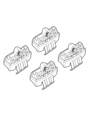 ΑΚΡΑ ΓΙΑ ΜΠΑΡΕΣ NORDRIVE ΓΙΑ HONDA CIVIC 4/5D 03/17+ KIT