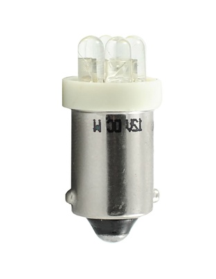 T4W 12V 0,96W BA9s (ΜΙΝΙΟΝ) LED 4xLED 3mm ΛΕΥΚΟ BLISTER 2ΤΕΜ. M-TECH