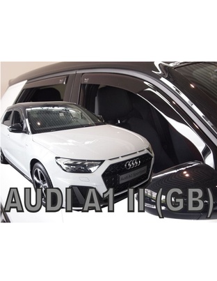 ΑΝΕΜΟΘΡΑΥΣΤΕΣ ΓΙΑ AUDI A1 5D 2018+ ΣΕΤ ΑΥΤΟΚΙΝΗΤΟΥ ΑΠΟ ΕΥΚΑΜΠΤΟ ΦΙΜΕ ΠΛΑΣΤΙΚΟ HEKO - 4 ΤΕΜ.