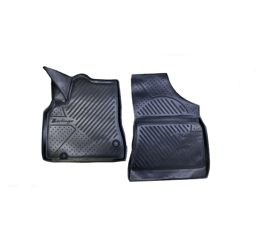 ΠΑΤΑΚΙΑ ΣΕ ΣΚΑΦΗ TPE ΛΑΣΤΙΧΟ ΓΙΑ CITROEN BERLINGO B9 2008-2018  ΣΕ ΜΑΥΡΟ ΧΡΩΜΑ NOVLINE - 2 ΤΕΜ.