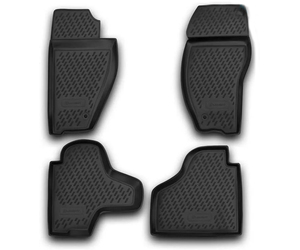 ΠΑΤΑΚΙΑ ΣΕ ΣΚΑΦΗ TPE ΛΑΣΤΙΧΟ ΓΙΑ JEEP CHEROKEE 2007-2012  ΣΕ ΜΑΥΡΟ ΧΡΩΜΑ NOVLINE - 4 ΤΕΜ.