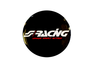 SIMONI RACING ΑΥΤΟΚΟΛΛΗΤΑ ΖΑΝΤΩΝ 6 cm ΛΕΥΚΟ/ΚΟΚΚΙΝΟ/ΜΑΥΡΟ ΣΜΑΛΤΟΥ - 4 ΤΕΜ.