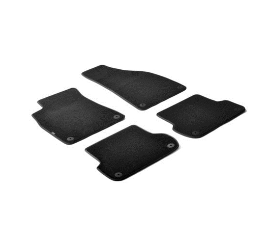 ΠΑΤΑΚΙΑ EXECUTIVE ΜΟΚΕΤΑ ΓΙΑ AUDI A4 4D 11/2007-10/2015 / AUDI A4 ALLROAD 04/2009-05/2016 / AUDI A4 AVANT 05/2008-10/2015 ΣΕ ΜΑΥΡΟ ΧΡΩΜΑ ΜΕ ΚΟΥΜΠΩΜΑΤΑ LAMPA - 4 ΤΕΜ.
