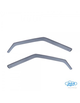 ΖΕΥΓΑΡΙ ΜΠΡΟΣΤΙΝΟΙ ΑΝΕΜΟΘΡΑΥΣΤΕΣ ΓΙΑ SKODA OCTAVIA A8 5D LIFTBACK 2020+ ΑΠΟ ΕΥΚΑΜΠΤΟ ΧΥΤΟ ΑΚΡΥΛΙΚΟ ΓΥΑΛΙ (CAST ACRYLIC GLASS) DGA - 2 ΤΕΜ.