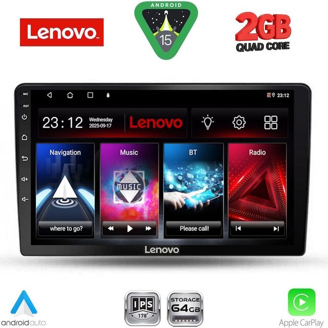 LENOVO LVD 2656_CPA (9inc) MULTIMEDIA TABLET for SSANGYONG REXTON mod. 2002-2006