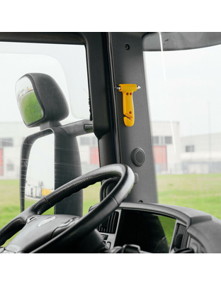 Lampa - Θραύστης Τζαμιού με Κοπτικό Ζώνης 2 σε 1 Emergency Escape Tool σε Κίτρινο Χρώμα - 1 Τεμ. (L4807.0)