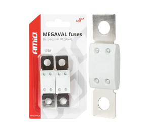 Amio - ΑΣΦΑΛΕΙΕΣ MEGAVAL 175A - 2 Τεμ. (03466/AM)