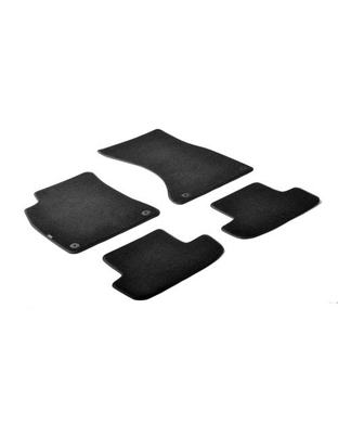 ΠΑΤΑΚΙΑ EXECUTIVE ΜΟΚΕΤΑ ΓΙΑ AUDI A5 CABRIO 03/2009-02/2017 / AUDI A5 COUPE 06/2007-08/2016 / AUDI A5 SPORTBACK 09/2009-07/2015 ΣΕ ΜΑΥΡΟ ΧΡΩΜΑ ΜΕ ΚΟΥΜΠΩΜΑΤΑ LAMPA - 4 ΤΕΜ.