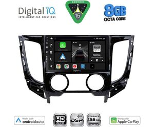 DIGITAL IQ BXF 7437_CPAA A/C (9inc) MULTIMEDIA TABLET for MITSUBISHI L200 mod. 2015-2019 with A/C