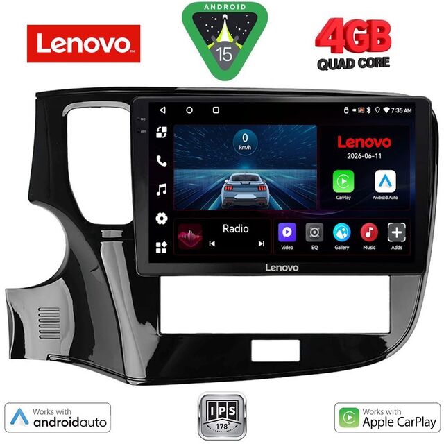 LENOVO LVE 8440_CPAA (10inc) MULTIMEDIA TABLET for MITSUBISHI OUTLANDER mod. 2020-2022