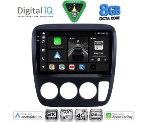 DIGITAL IQ BXK 20196_CPAA A/C (9inc) MULTIMEDIA TABLET for HONDA CRV mod. 1996-2006