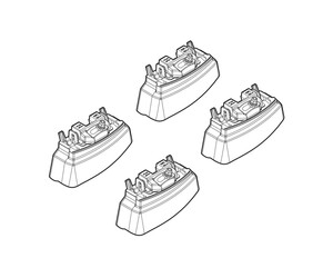 ΑΚΡΑ ΓΙΑ ΜΠΑΡΕΣ NORDRIVE ΓΙΑ MERCEDES B-KLAS W247 02/19+ KIT