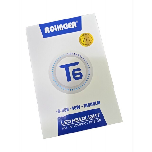 ΣΕΤ ΛΑΜΠΕΣ LED ΑYTOKINHTOY T6/H11 ROLINGER T6-H11