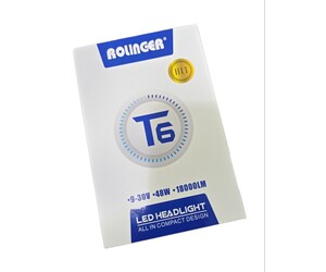 ΣΕΤ ΛΑΜΠΕΣ LED ΑYTOKINHTOY T6/H11 ROLINGER T6-H11