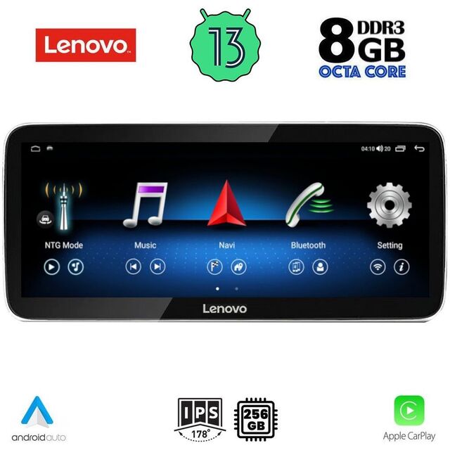 LENOVO LVK 29985A_CPA RHD (12.3inc) (NTG 4.0) MULTIMEDIA SYSTEM for MERCEDES C (W204) mod. 2011-2012