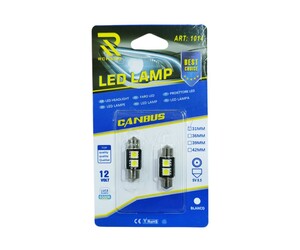 LED CANBUS ΛΑΜΠΕΣ ΑΥΤΟΚΙΝΗΤΟΥ 12V 31MM XM0046