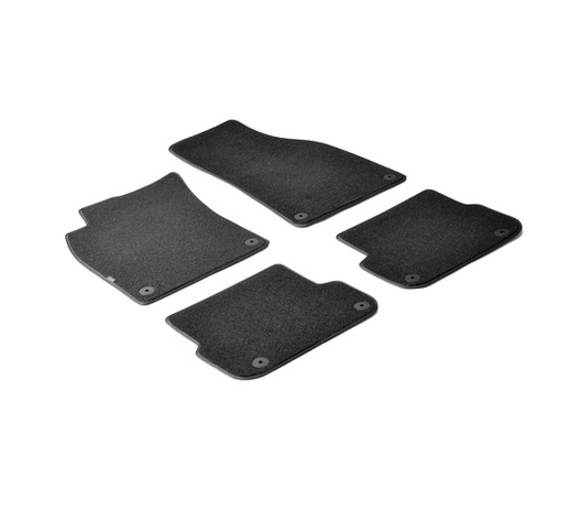 ΠΑΤΑΚΙΑ EXECUTIVE ΜΟΚΕΤΑ ΓΙΑ AUDI A6 4D 09/2004-03/2011 / AUDI A6 AVANT / ALLROAD 03/2005-02/2012 ΣΕ ΜΑΥΡΟ ΧΡΩΜΑ ΜΕ ΚΟΥΜΠΩΜΑΤΑ LAMPA - 4 ΤΕΜ.